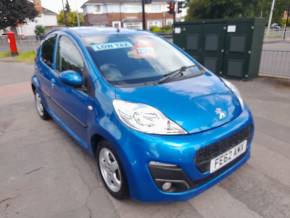 PEUGEOT 107 2012 (62) at All Right Autos Hull