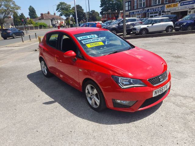 SEAT Ibiza 1.2 TSI 90 FR Technology 5dr Hatchback Petrol Red