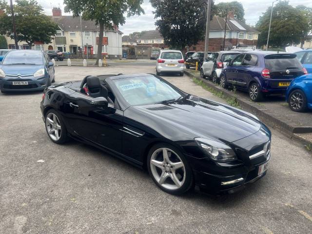 Mercedes-Benz SLK 2.1 SLK 250 CDI BlueEFFICIENCY AMG Sport 2dr Tip Auto Convertible Diesel Black