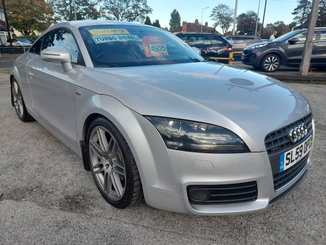 Audi TT 2.0 TDI Quattro S Line Special Ed 2dr Coupe Diesel Silver