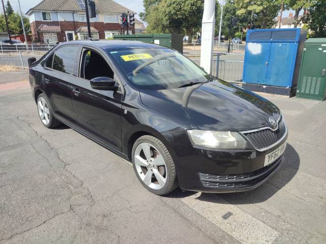 Skoda Rapid 1.2 TSI 105 SE 5dr Hatchback Petrol Black