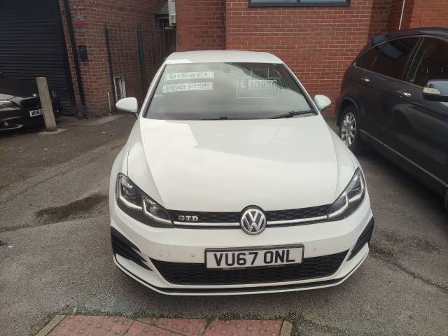 Volkswagen Golf 2.0 TDI 184 GTD 5dr Hatchback Diesel White