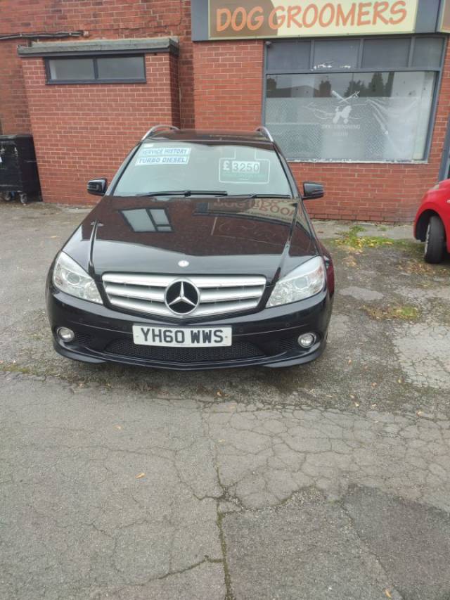 Mercedes-Benz C Class 2.1 C220 CDI BlueEFFICIENCY Sport 5dr Auto Estate Diesel Black